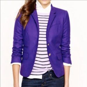 Purple Italian woolen blazer size 2